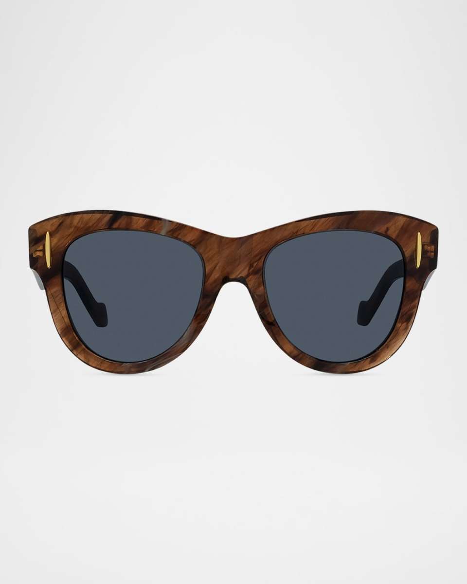 Anagram Acetate Butterfly Sunglasses
